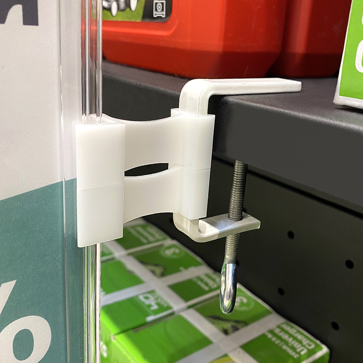 Комплект на струбцине FIX-SW с рамкой PF-A4, цвет прозрачный