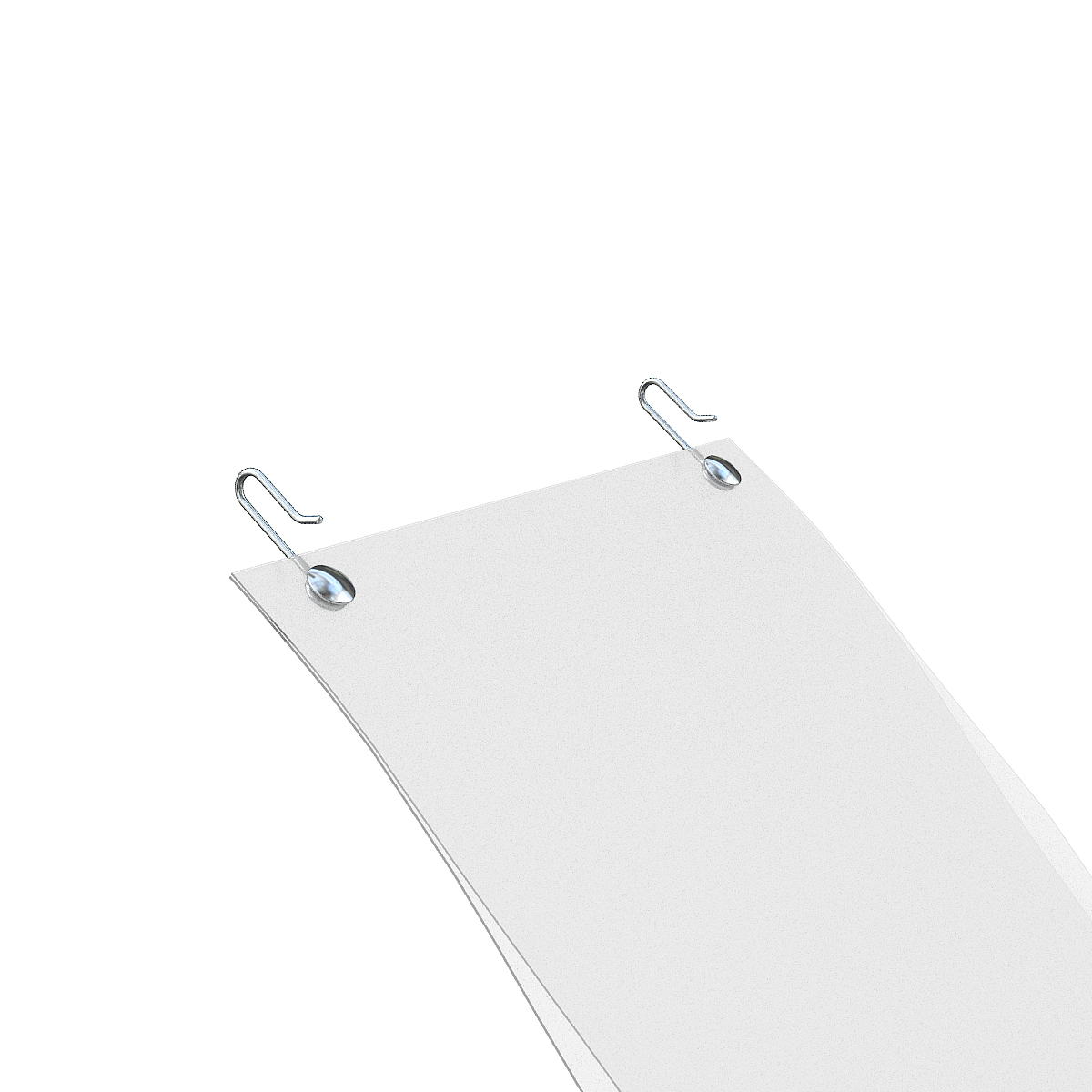 Карман PH A4 вертикальный с открыванием в нижней части и 2-мя крючками