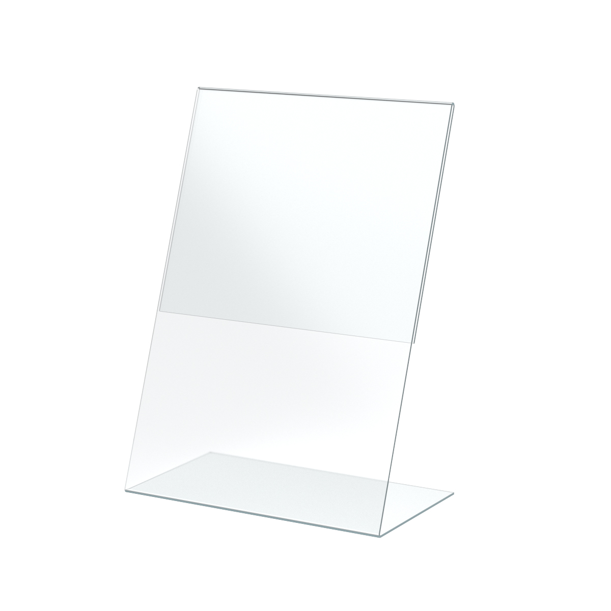 Подставка из акрила вертикальная L-образная ACR-PRICER A5 (10 шт. в упаковке)