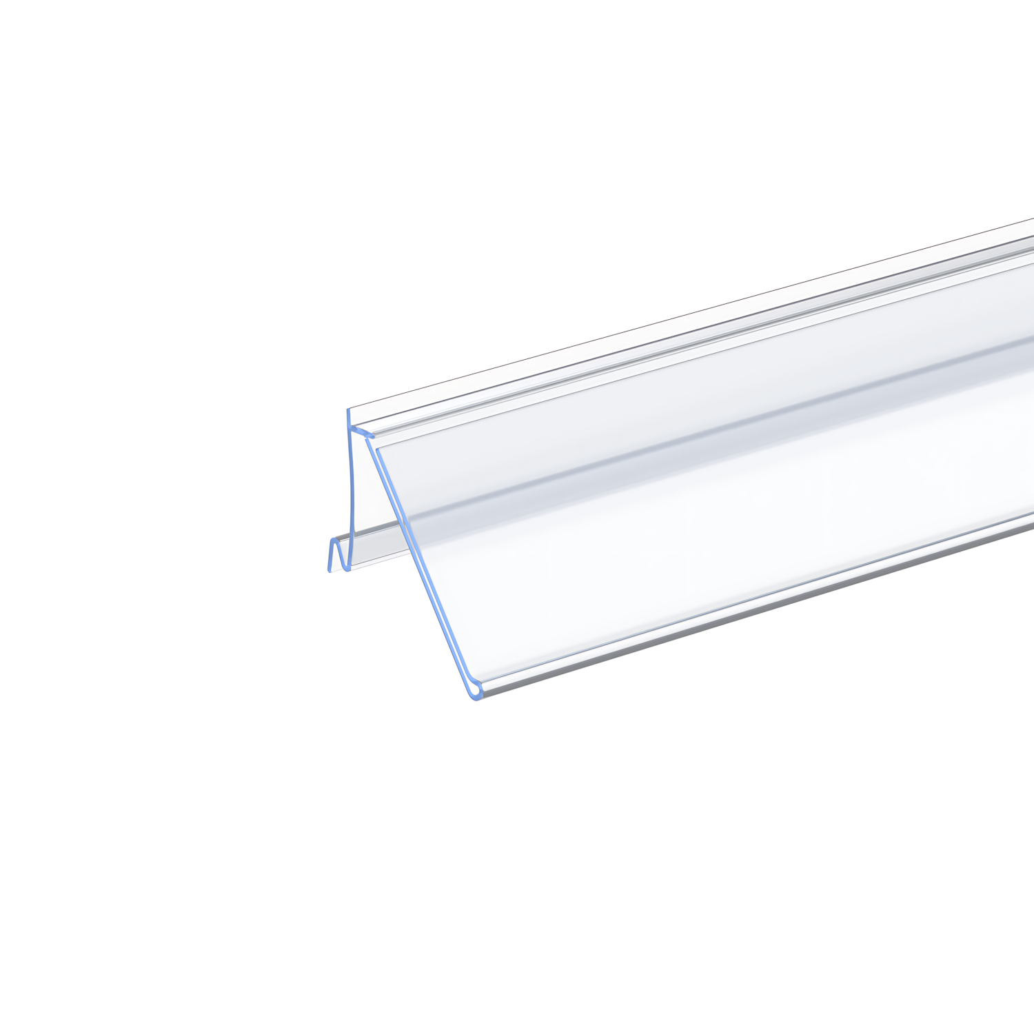 Ценникодержатель полочный ARN39-26  для полок ARNEG, с высотой замка 26 мм