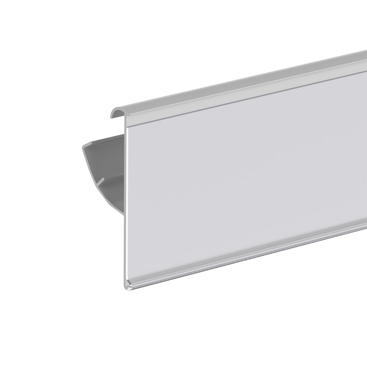 Ценникодержатель LRY39 белый, 1238 мм