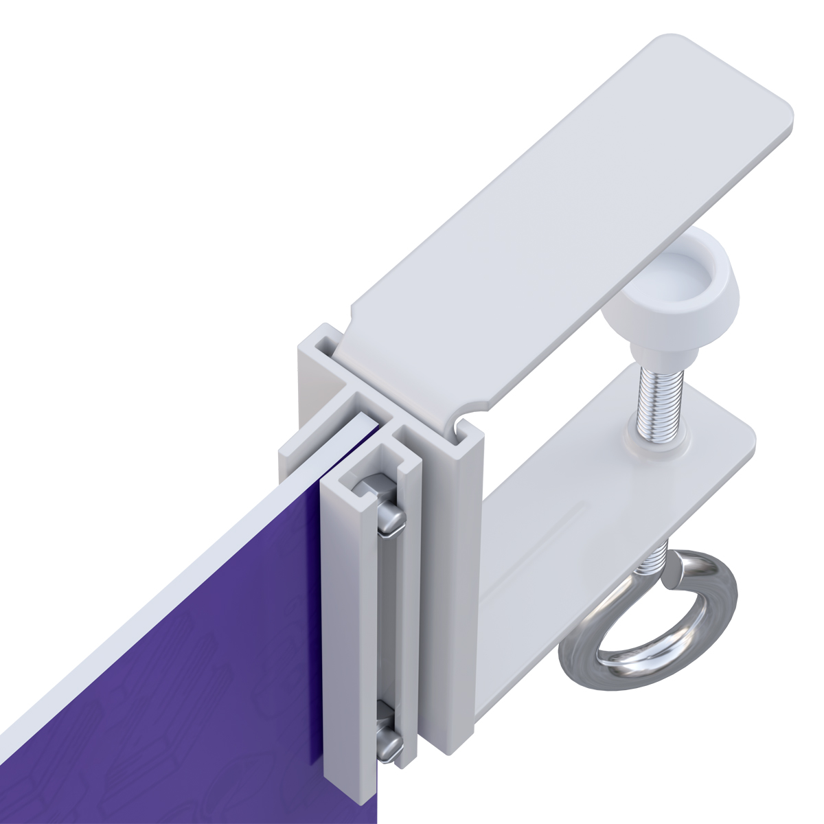 Струбцина с П-держателем UNI-CLAMP HOLDER