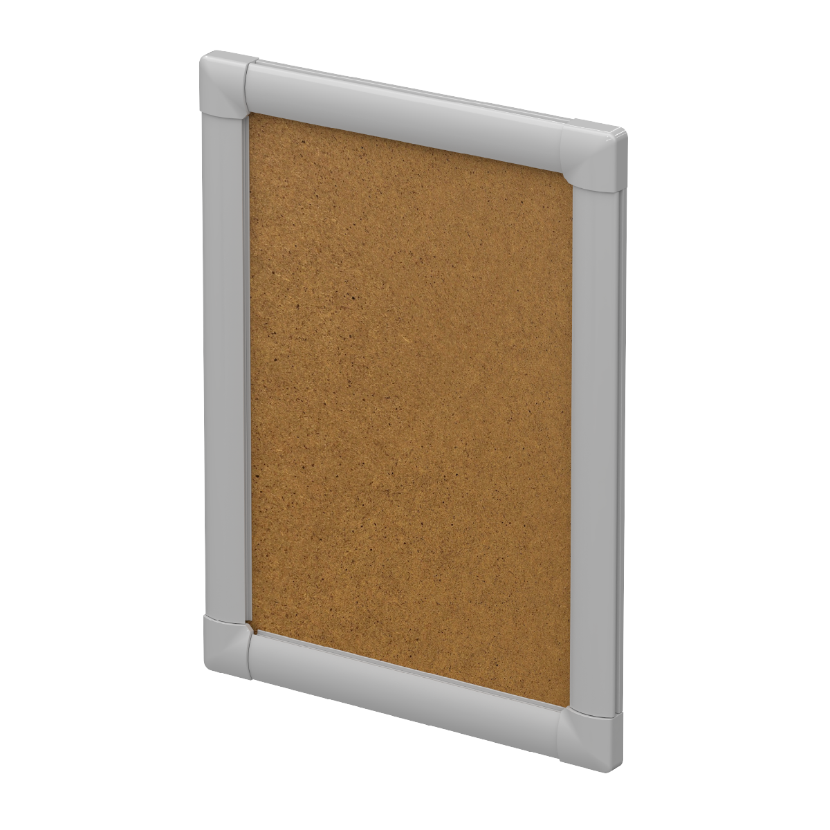 Клик-рама пластиковая PCF-25 A4 с прямоугольными углами