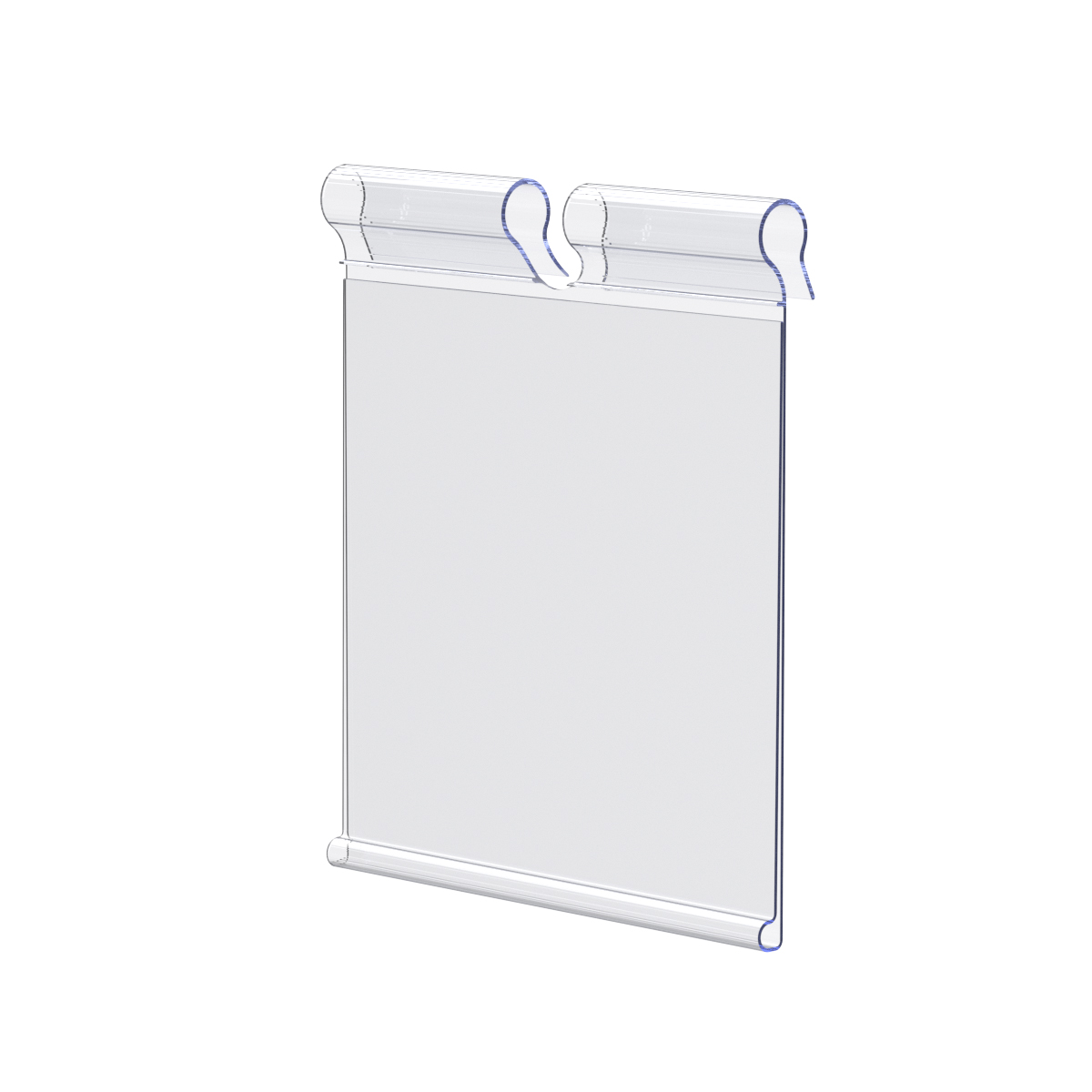 Ценникодержатель на крючок VH60 прозрачный, 62 мм