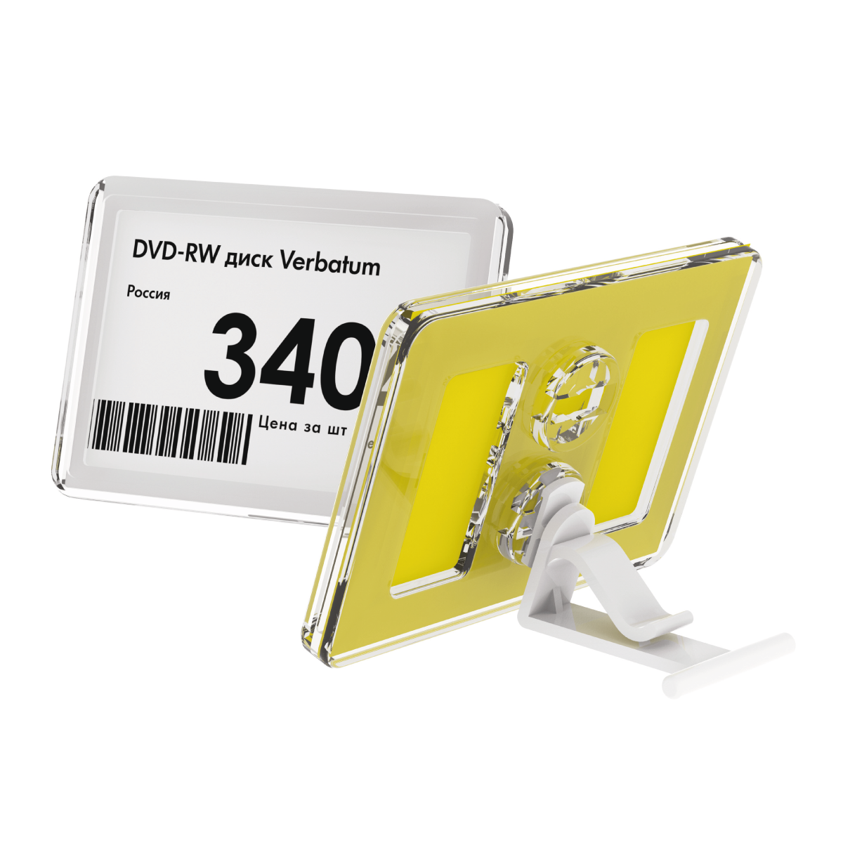 Рамка серии ТЕХНО МИНИ формата A8 TM, цвет прозрачный