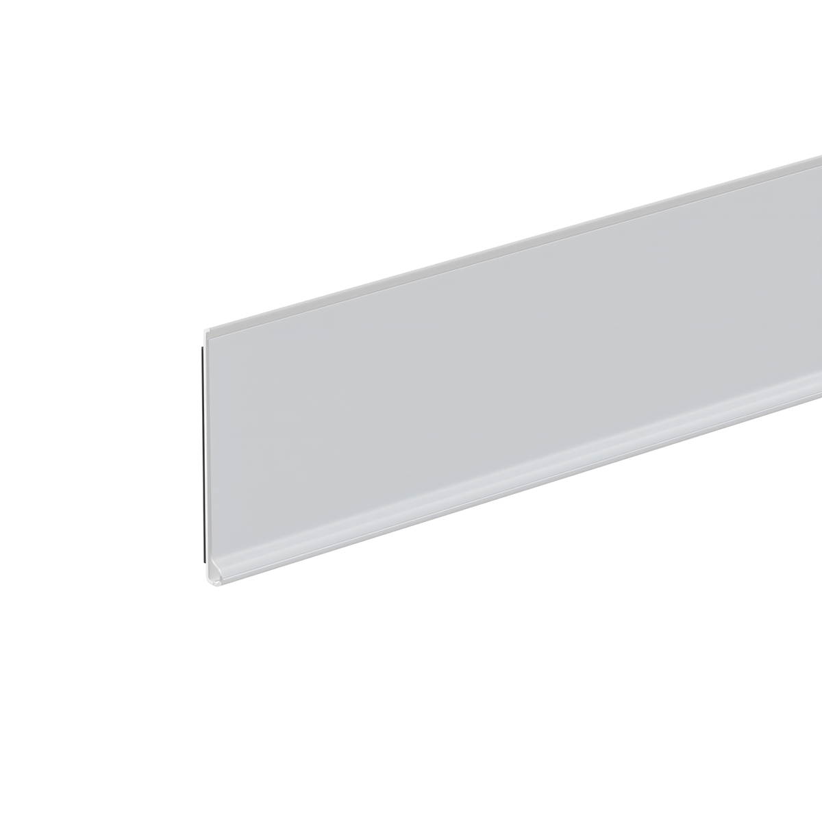 Ценникодержатель полочный DBR39 длина 1320 мм, со скотчем TM, цвет белый