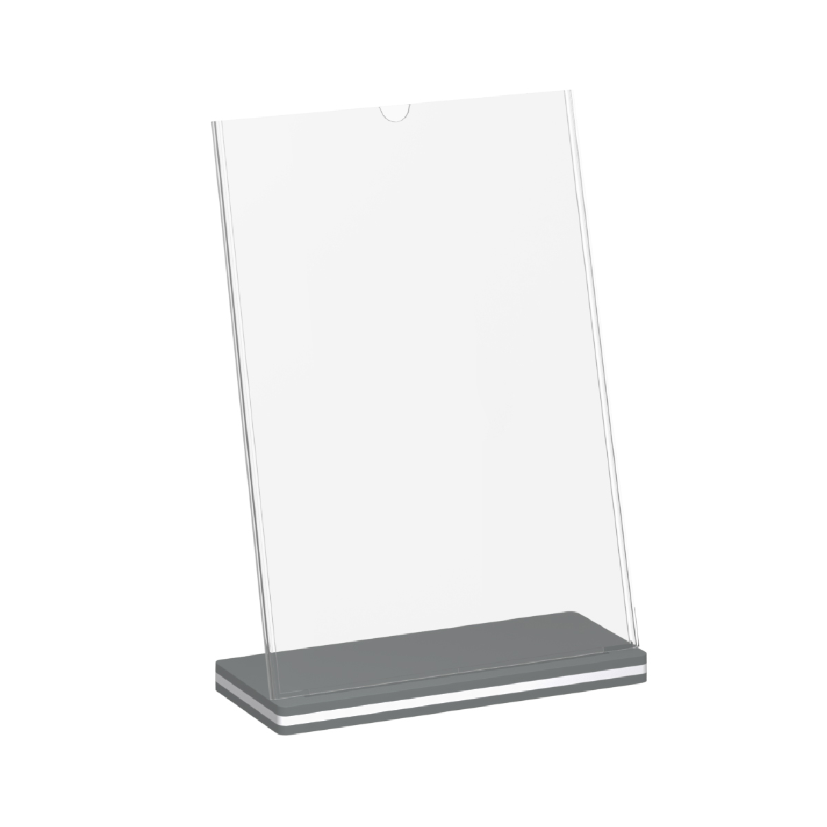 Менюхолдер SIGNHOLDER L-stand A4, цвет основания серый