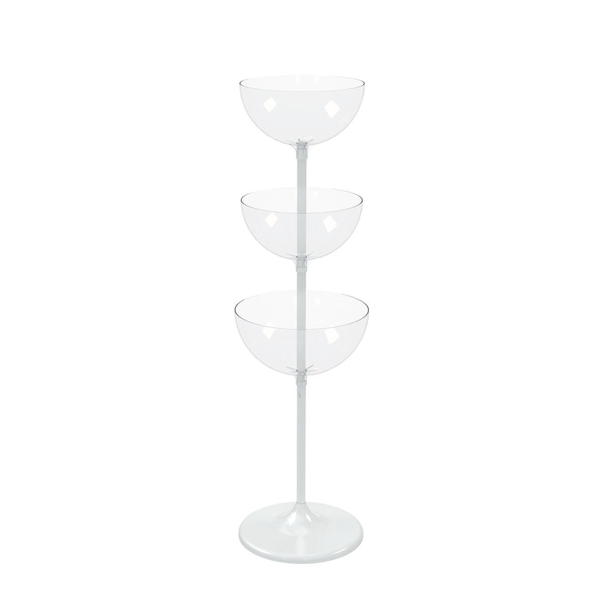 Дисплей UNIBOWL-TOWER-3, белый