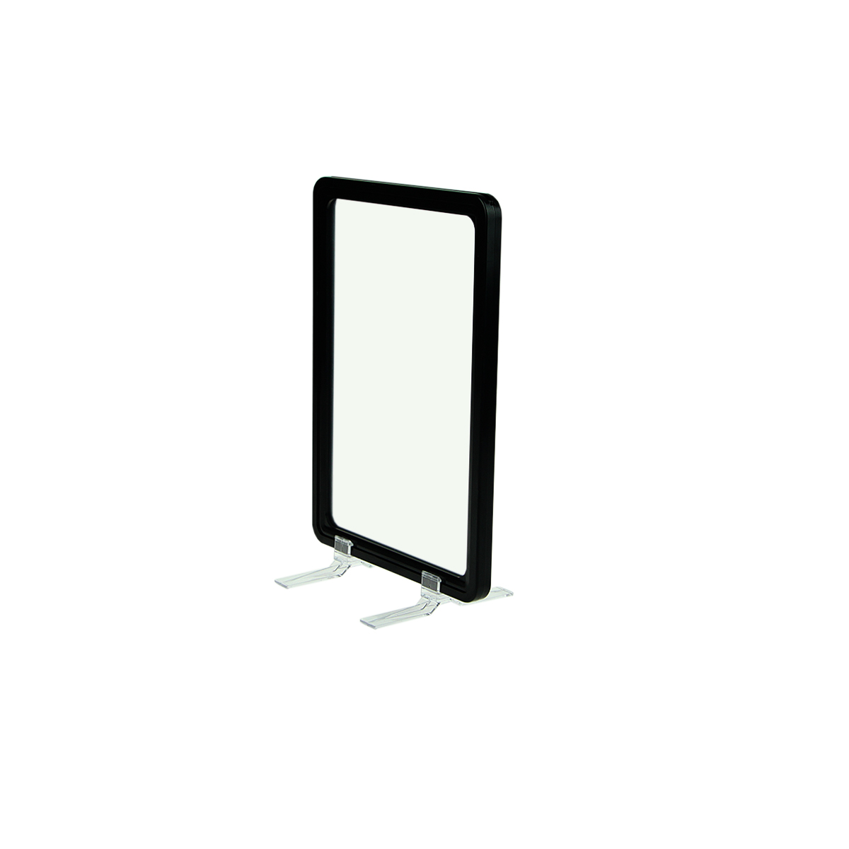 Стойка на подставках BASE-90 с рамкой PF-A5, цвет черный