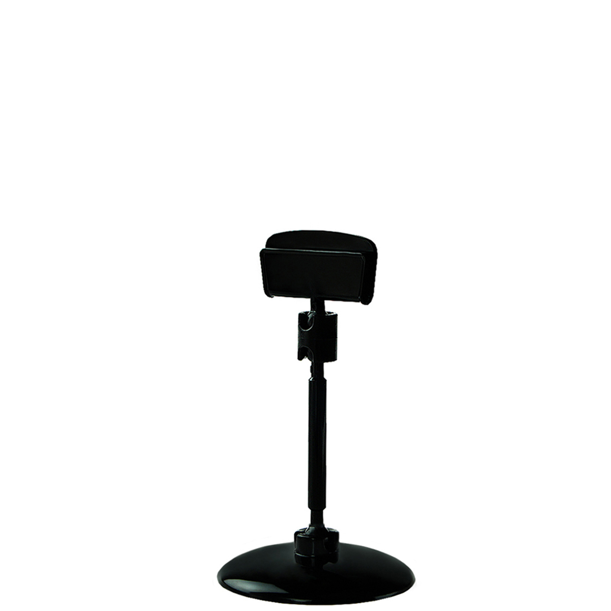 Ценникодержатель на круглой подставке BASE CLIP 50мм, цвет черный