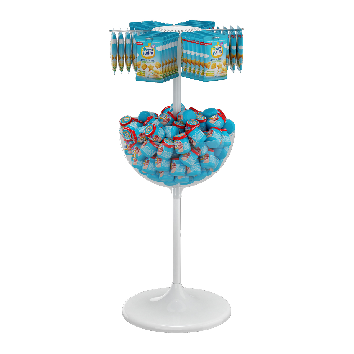 Дисплей UNIBOWL-24-HP-6, белый