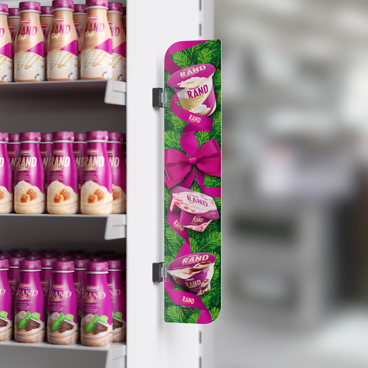 Магнитный держатель MAGNET-SGT-90 под углом 90° к поверхности, цвет белый