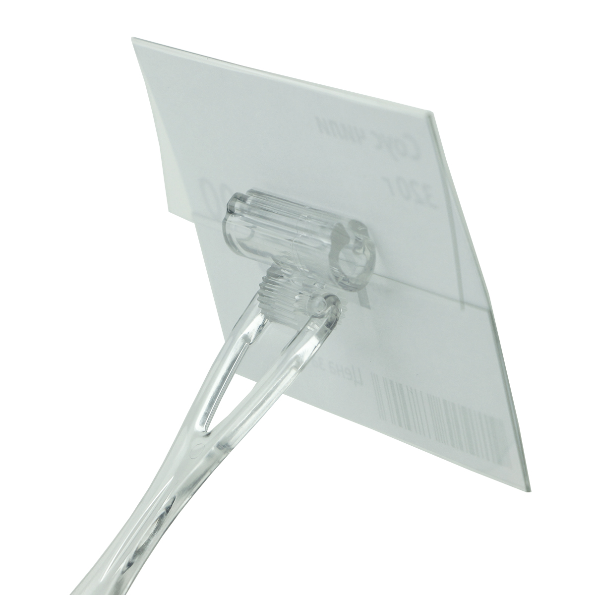Ценникодержатель ДЕЛИ настольный DELI-UNBO-SET90, цвет прозрачный (20 шт. в упаковке)