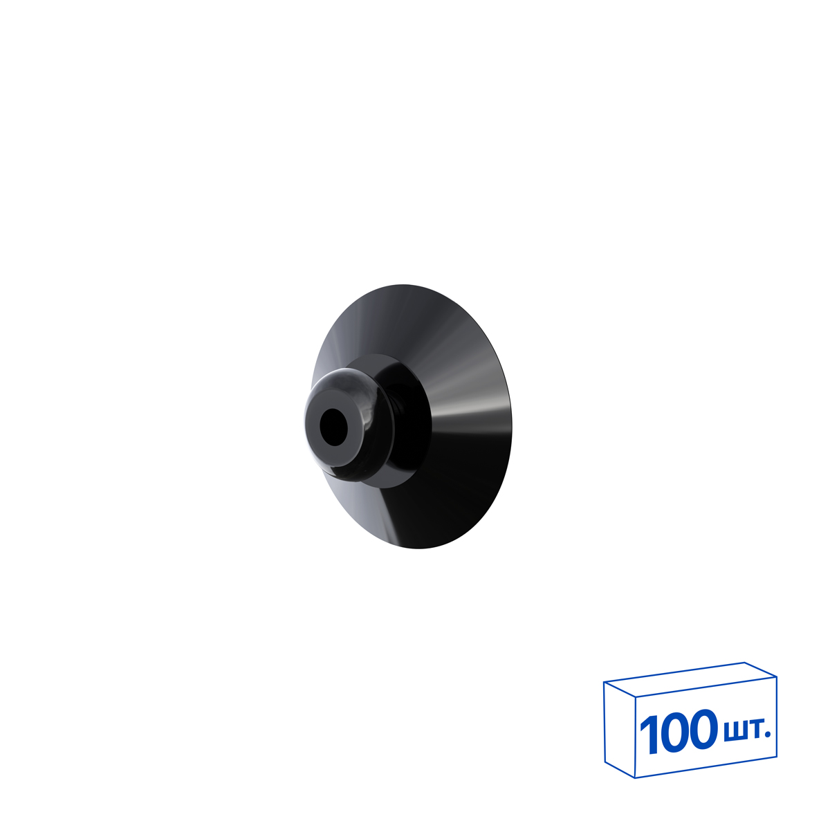 Присоска универсальная SC-30, цвет черный