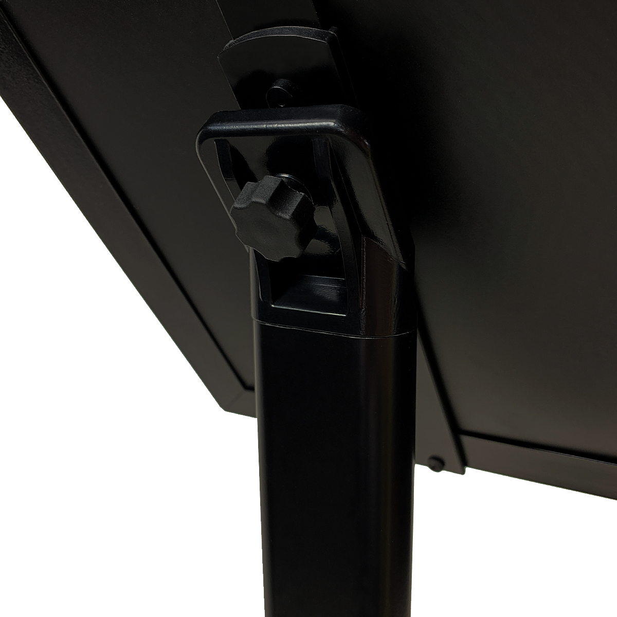 Рекламная стойка поворотная ALUSNAP-STAND черная, A4