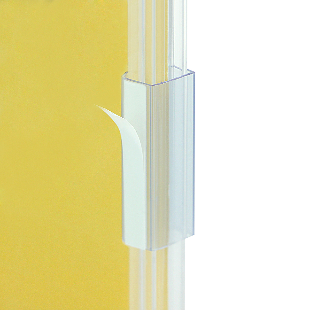 Комплект настенный на клипсах FLU-CLIP-00 с рамкой PF-A3, цвет прозрачный