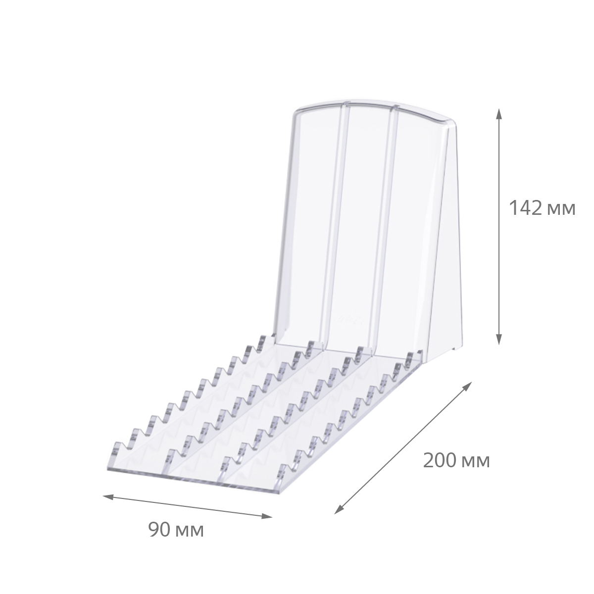 Большая пластиковая задняя опора BACK-XL-P 200