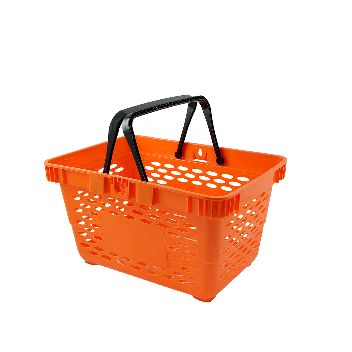 Корзина пластиковая CLASSIC, 20 литров, цвет оранжевый