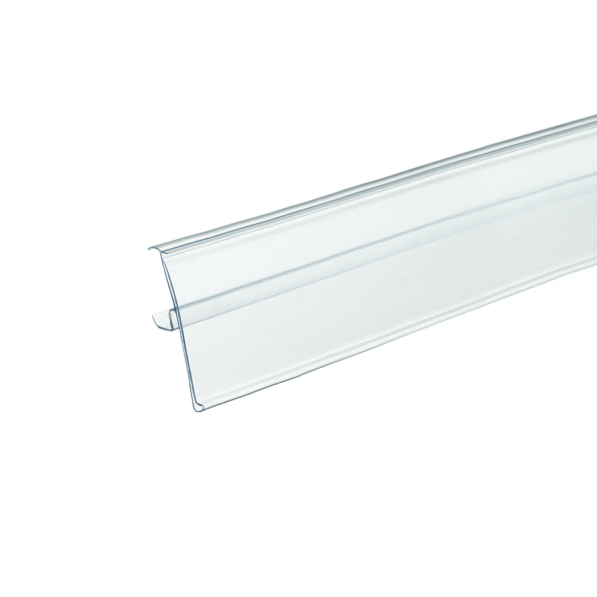 Ценникодержатель TEN60 прозрачный, 1238 мм