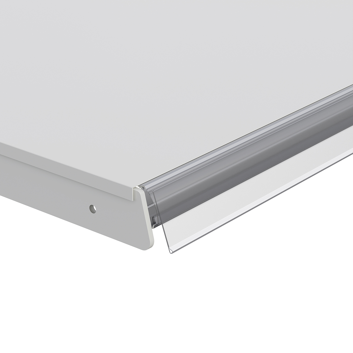 Ценникодержатель полочный ARN39-26  для полок ARNEG, с высотой замка 26 мм