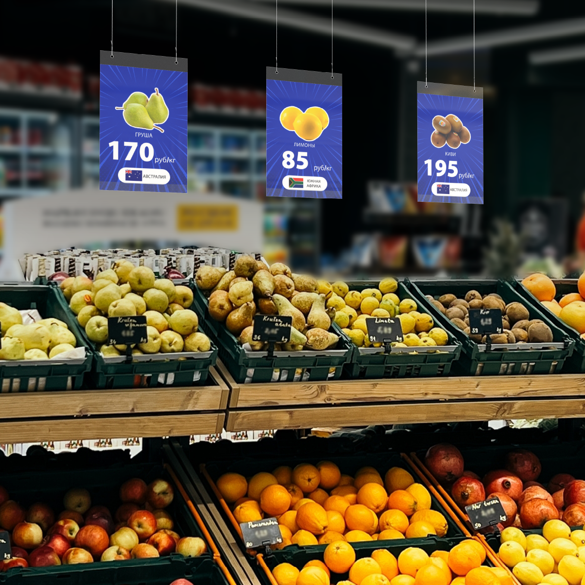 Карман вертикальный PH A4 с открыванием в нижней части, с люверсами