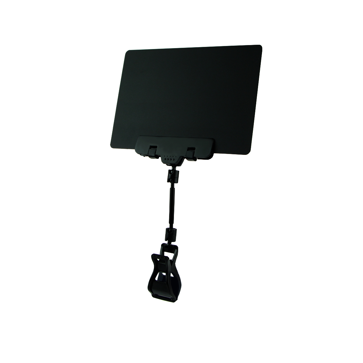 Ценникодержатель на прищепке универсальный с широким зажимом FX-CLAMP, ножка 50 мм