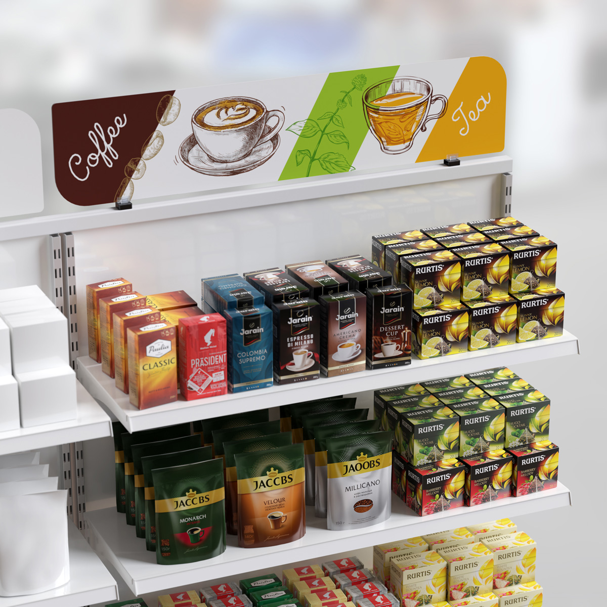 Магнитный держатель MAGNET-SGT-90 под углом 90° к поверхности, цвет белый