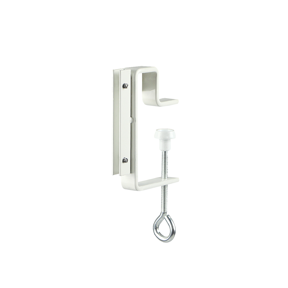 Струбцина CLAMP HOLDER-L90 с вертикальным П-держателем вывесок и отгибом