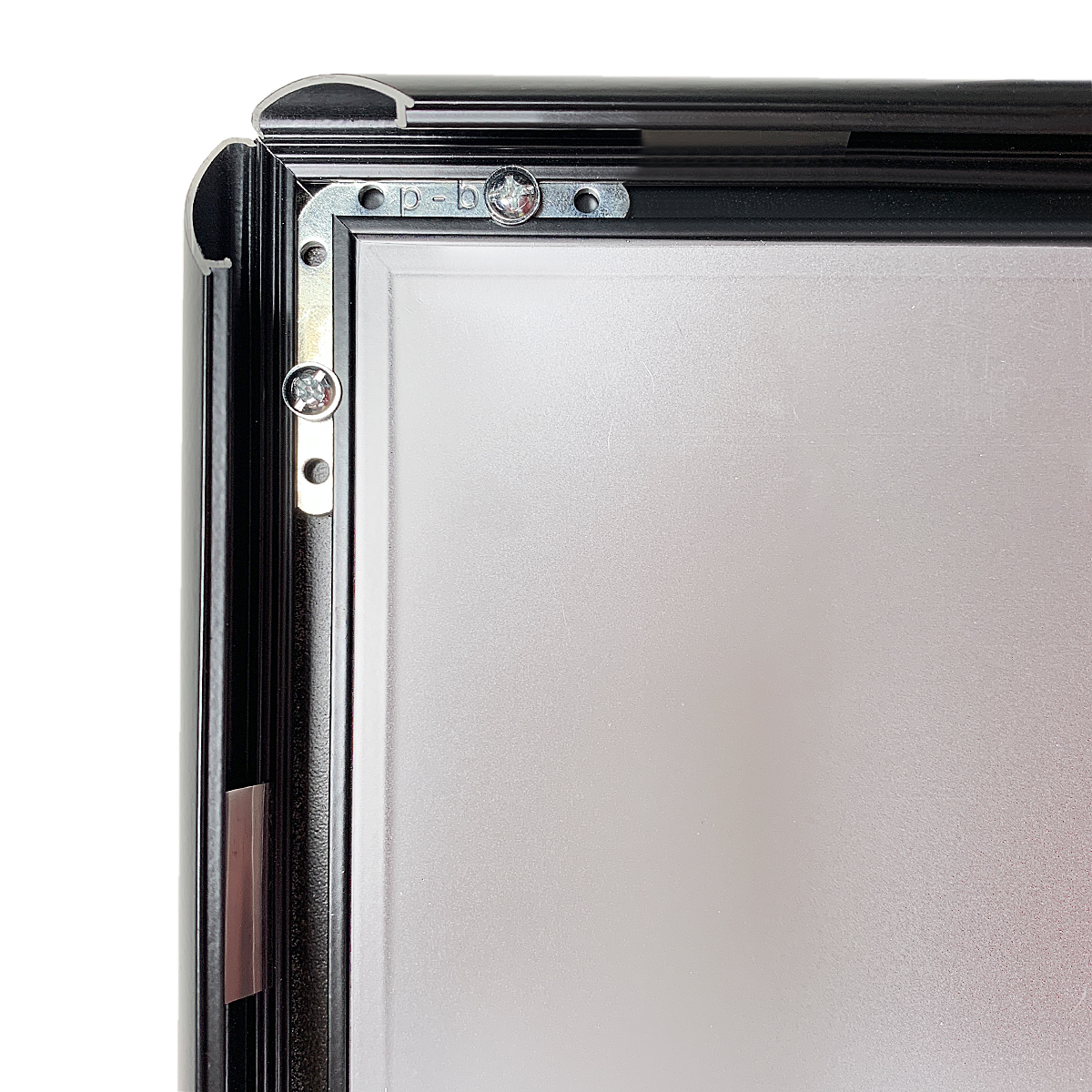 Рекламная стойка поворотная ALUSNAP-STAND черная, A4