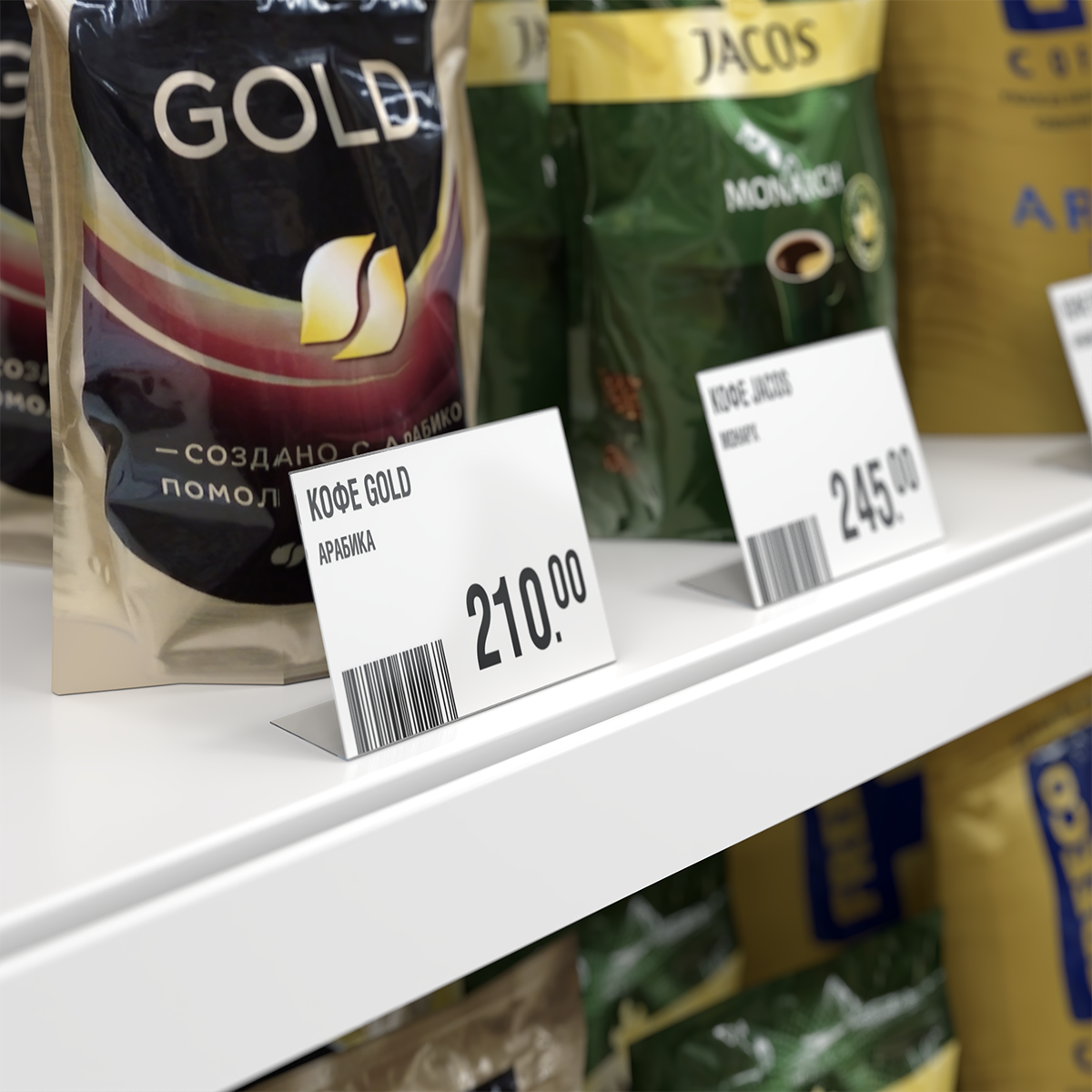 Ценникодержатель P-PRICER 70х50 мм, горизонтальный