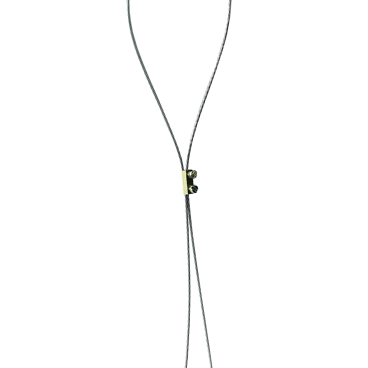 Клипса WIRE FIT зажимная для стального троса (100 шт. в упаковке)