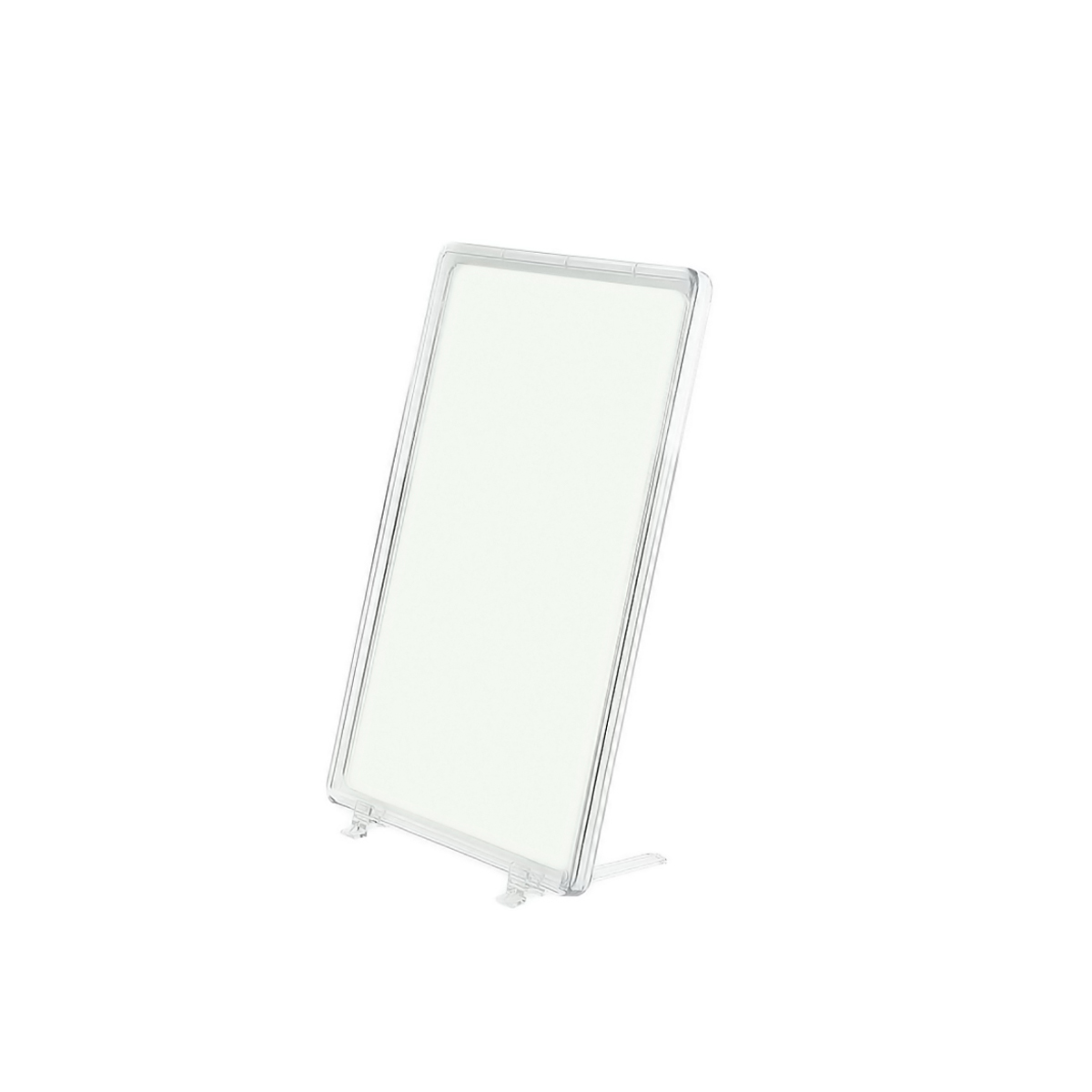 Стойка на подставках BASE-75 с рамкой PF-A4, цвет прозрачный