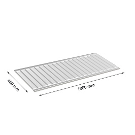 Полка роллерной системы FR-SHEET 1000х480 мм