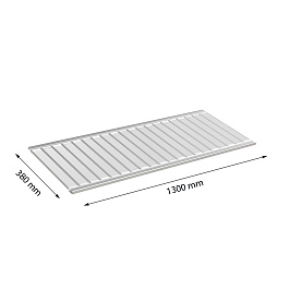 Полка роллерной системы FR-SHEET 1300х380 мм