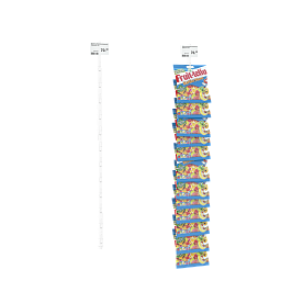 Лента подвесная пластиковая CLIP STRIP-W