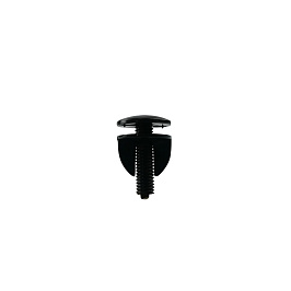 Винт и гайка пластиковый с ушками VIKING SCREW-18, цвет черный