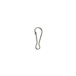 Карабин малый металлический GREEK CLASP, 2,2 х 25 мм.