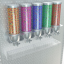 Лоток-уловитель под гравитационные контейнеры CANDY-SHELF #5