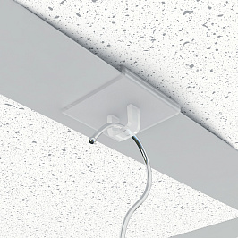 Петля для крепления на направляющих подвесного потолка CEILING CLIP