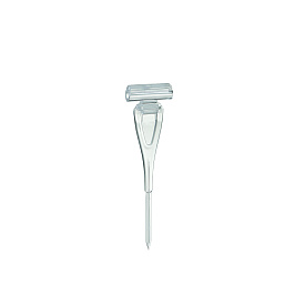 Комплект ДЕЛИ с иголкой DELI-STICK-SET, цвет прозрачный (10 шт в упаковке)