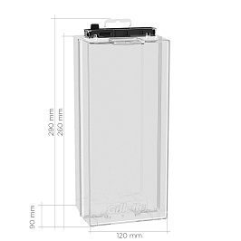 Сейфер EUROBOX-XXXL АМ+РЧ 5000 Гс, внутренний р-p. 255х114х84