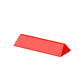 Основание подставки под меню COLOR MENU BASE A5, цвет красный