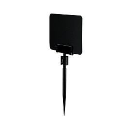 Ценникодержатель шарнирный на пластиковой иголке STICK-CLIP, цвет черный