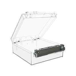 Сейфер EUROBOX-M АМ+РЧ 5000 Гс, внутренний р-p.115х110х46