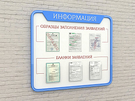 Карман для печатной продукции настенный DISP-W, формат A4